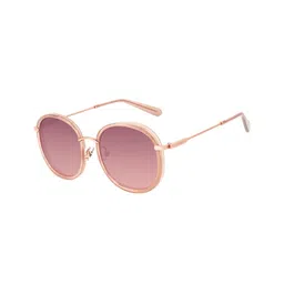 Chilli Beans Women Rose Lens & Purple Round Sunglasses with UV Protected Lens OCCL33509523-image-87