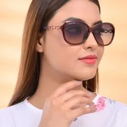 ROYAL SON Women Grey Lens & Brown Butterfly Sunglasses with UV Protected Lens CHIWM00117-image-72