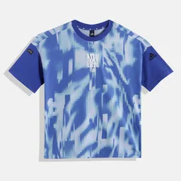 ADIDAS Kids Pure Cotton Abstract Print Arkd3 Tee Loose T-shirt-picture-9