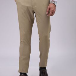 The Indian Garage Co. X Luxe Men Slim Fit Formal Trousers-image-57