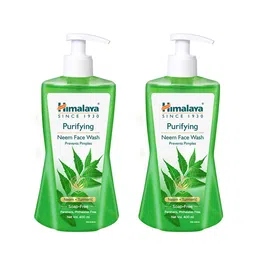 Himalaya Set of 2 Anti-Pimple Purifying Neem Face Wash with Turmeric - 400 ml each-38