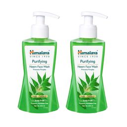 Himalaya Set of 2 Anti-Pimple Purifying Neem Face Wash with Turmeric - 200 ml Each-37
