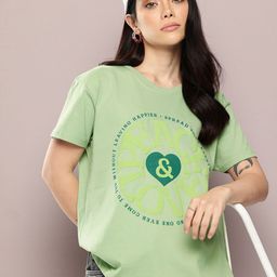 DILLINGER Women Printed Boxy T-shirt-image-39
