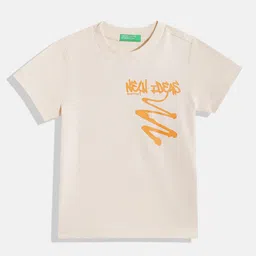 United Colors of Benetton Boys Typography Printed T-shirt-image-23