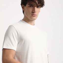 THE BEAR HOUSE Round Neck Pure Cotton Relaxed Fit T-shirt-image-24