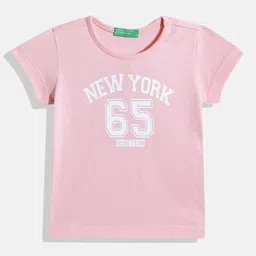 United Colors of Benetton Girls New York 65 Print T-shirt-image-80
