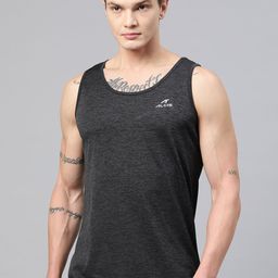 Alcis Men Brand Logo Printed Anti Static Slim Fit T-shirt-image-77