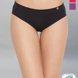 C9 AIRWEAR Women Pack Of 3 Seamless 4-Way Stretch Basic Briefs-image-12