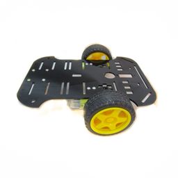 Robot Smart Car Chassis-Black image 1