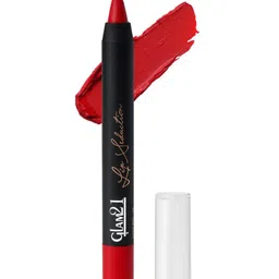 GLAM21 Lip Seduction Non-Transfer Long-Lasting Crayon Lipstick 2.8g - Lusty Red 24-22