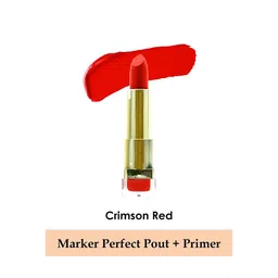 BeautyRelay Long Lasting Perfect Pout & Primer Lipstick 3.5 g - Crimson Red-31
