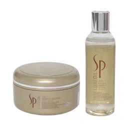 WELLA PROFESSIONALS Unisex Luxeoil Keratin Set of Restore Hair Mask & Protect Shampoo-image-46
