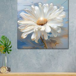 OLIVE TREE Blue & White Canvas Other Painting Wall Art-picture-32