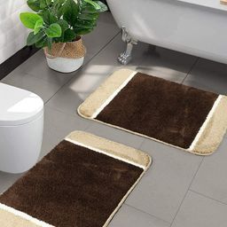 GBL COLLECTION Beige Cotton Water Resistant Floor Mat-image-10