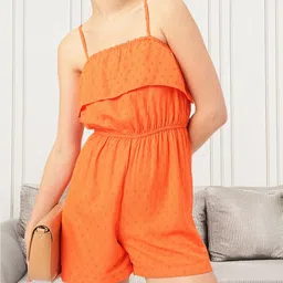 DressBerry Sunny Side-Up Dobby Weave Strappy Playsuit-image-63
