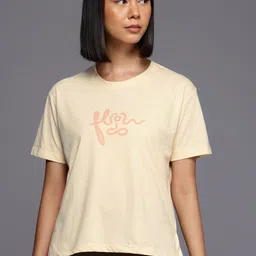 HRX by Hrithik Roshan Typography Printed Yoga T-shirt-20
