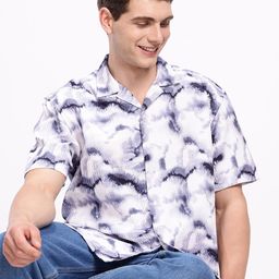 Aeropostale Abstract Printed Relaxed Fit Casual Shirt-picture-42