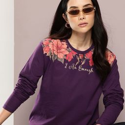 DILLINGER Floral Printed Oversized T-shirt-image-51