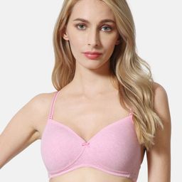Van Heusen Women Pink Melange Solid Antibacterial Wireless Bra ILIBR1CSSWW3111002-picture-20