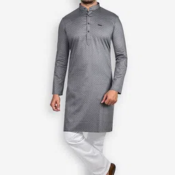 Authentics Ethnic Motifs Printed Pure Cotton Straight Kurta-picture-54