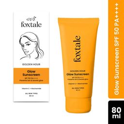 FoxTale Golden Hour Glow Sunscreen SPF 50 PA++++ With Vitamin C & Niacinamide - 80 ml-35