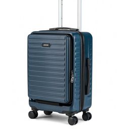 Assembly Textured Hard-Sided Cabin-Sized Trolley Suitcase 40L-15