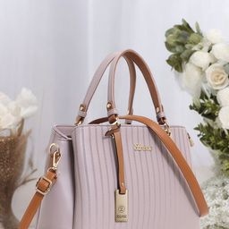 Exotic Textured PU Structured Handheld Bag with Quilted-11