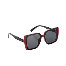 HASHTAG EYEWEAR Women Square Sunglass With UV Protected Lens 58013-C2-10