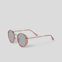 ONLY Women ONLSILVER Round Sunglasses with UV Protected Lens 1149009001-53