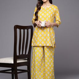 Libas Printed Cotton Night suit-image-39