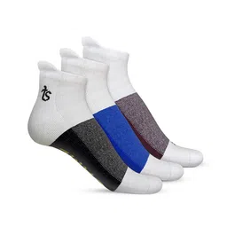 TalkingSox Pack Of 3 Patterned Odour Free Ankle-Length Socks-image-19