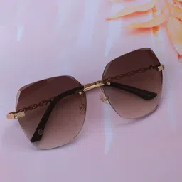 Carlton London Women Premium Oversized Sunglasses with UV Protected Lens CLSW318-20
