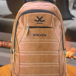 WROGN Ergonomic Water Resistant Backpack with Reflective Strip & Rain Cover-76