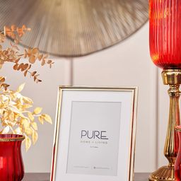 Pure Home and Living Rose Gold-Toned Solid Table Photo Frame-picture-41