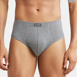 Jockey Men Pack of 2 Grey Melange Anti-Microbial Cotton Brief 1009-0205-MGRML-picture-23
