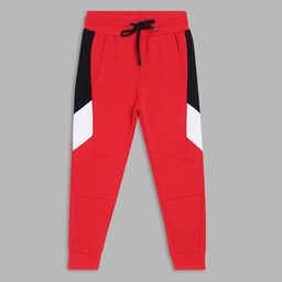 Antony Morato Boys Slim Fit Colourblocked Pure Cotton Joggers-image-29