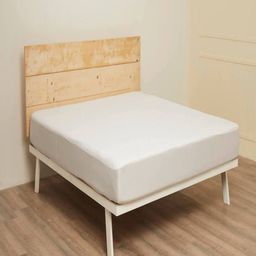 wakefit White Waterproof Queen Size Terry Cotton Mattress Protector-image-66