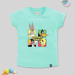 YK X Minute Mirth Girls Looney Tunes Printed Pure Cotton T-shirt-picture-8