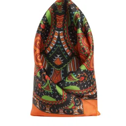 Sojanya Men Multi-Coloured Celtic Satin Pocket Square-picture-28