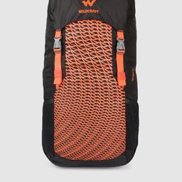 Wildcraft Unisex Black And Orange Printed Verge 35 Rucksack-12