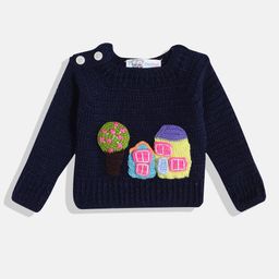 CHUTPUT Kids Conversational Crochet Woollen Pullover-64