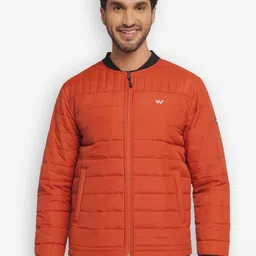 Wildcraft Men Rust Striped Water Resistant Outdoor Quilted Jacket-image-91