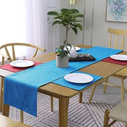 CASA-NEST Jute Backing Heat Resistant Dining Table Runner-40