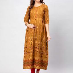 CEE-18 Women Floral Printed Maternity Kurta-image-28