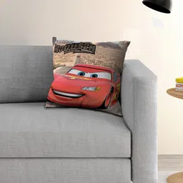 Athom Trendz Multicoloured Cars Print Cushion with Cusion Cover-35