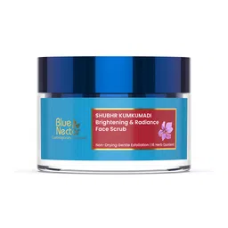 Blue Nectar Kumkumadi Brightening & Radiance Tan Removal Face Scrub - 50g-26