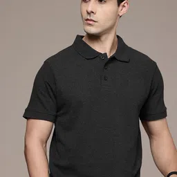 Moda Rapido Regular Fit Polo Collar T-shirt-image-51