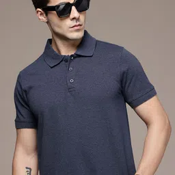 Moda Rapido Regular Fit Polo Collar T-shirt-image-47