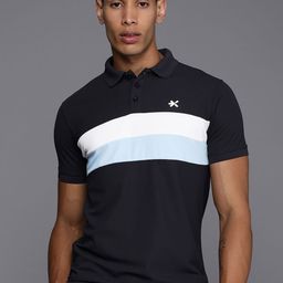 HRX by Hrithik Roshan Men Striped Polo Collar Tennis T-shirt-picture-27