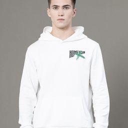Red Tape Men Graphic Print Fleece Baggy Fit Hooded Sweatshirt-image-23